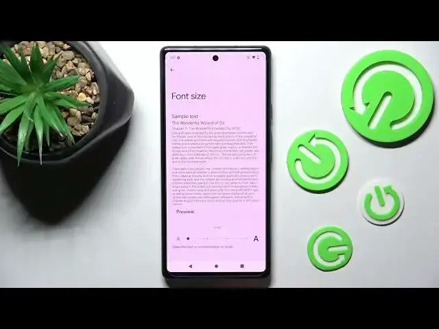 'Video thumbnail for GOOGLE PIXEL 6A - How To Change Font Size'