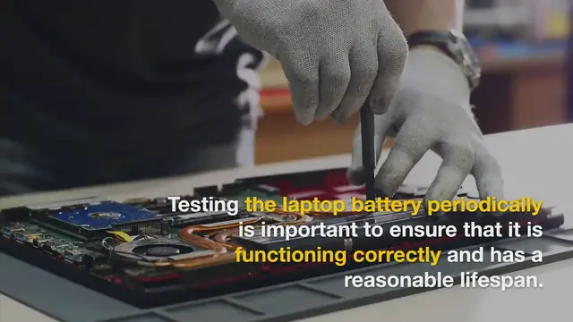 'Video thumbnail for  How To Test Laptop Battery With Multimeter'