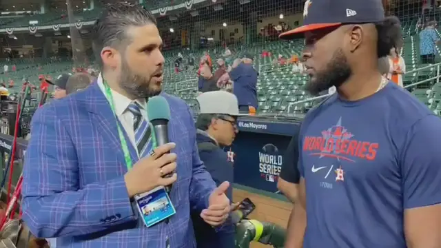 Video thumbnail for MLB: Christian Javier de los Astros de Houston (ENTREVISTA)
