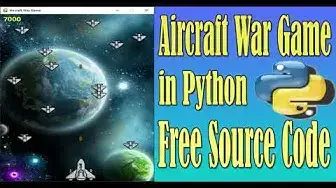 Video thumbnail for Aircraft War Game in Python with Source Code 2020 Free Download