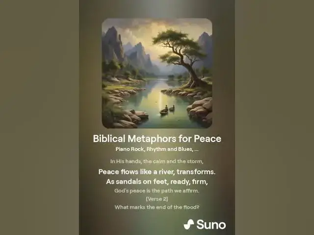 Video thumbnail for Biblical Metaphors for Peace