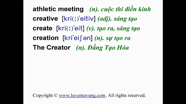 Video thumbnail for Learn English Vocabulary - Grade 11 - Unit 06 - Lesson 02