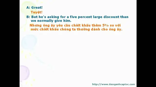 Video thumbnail for English for Trade, Finance, and Bank Unit 22 - Dialogue 001