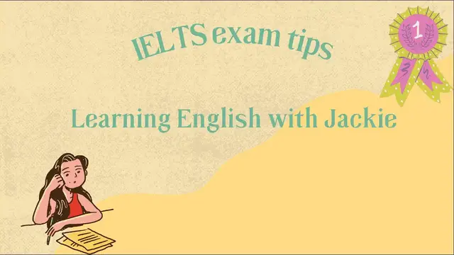 Video thumbnail for IELTS speaking exam tips: Get a higher band score for IELTS Speaking | Learning English with Jackie