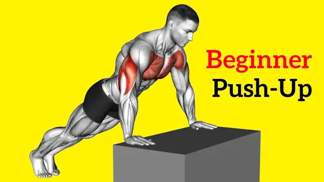Video thumbnail for Beginner Push Up Exercises To Build Upper Body | Best Push Up Workout For Beginners