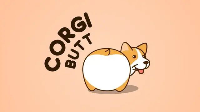 'Video thumbnail for How to design a fun cartoon Corgi logo- Adobe Illustrator SPEED ART'