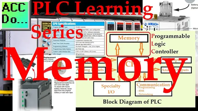 Video thumbnail for PLC Learning Series – Memory Backup