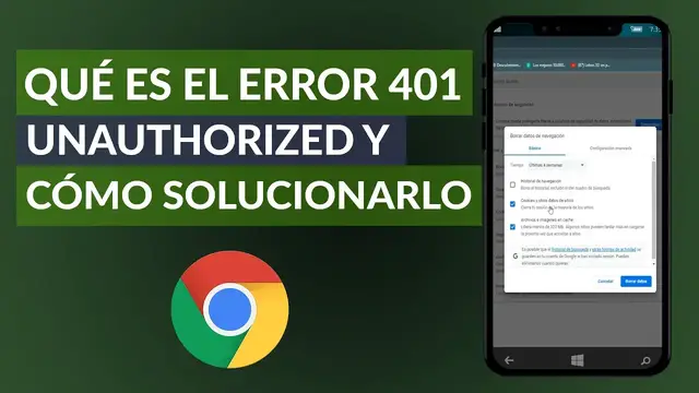 Video thumbnail for ¿Qué es el ERROR 401 UNAUTHORIZED y cómo solucionarlo? – Fácil y rápido