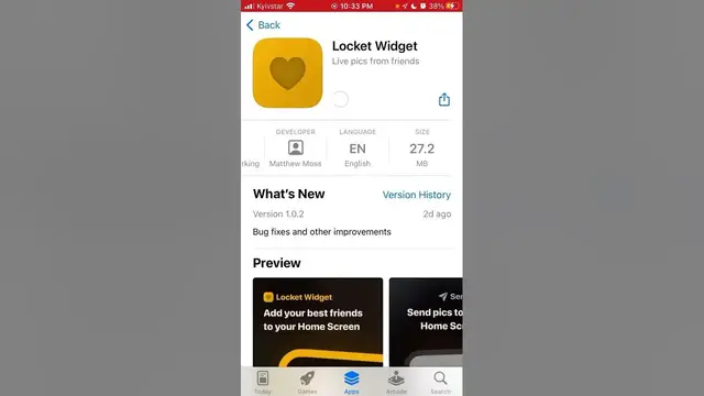 Video thumbnail for How to UPDATE LOCKET WIDGET APP?