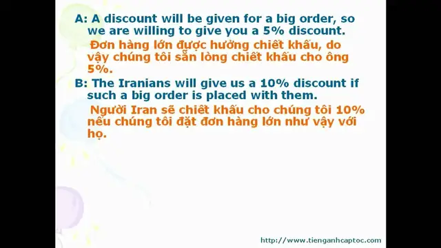 Video thumbnail for English for Trade, Finance, and Bank Unit 22 - Dialogue 003