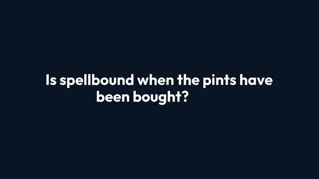 Video thumbnail for Is spellbound when the pints have been bought? (6,2) Crossword Clue Answers on November 26, 2024