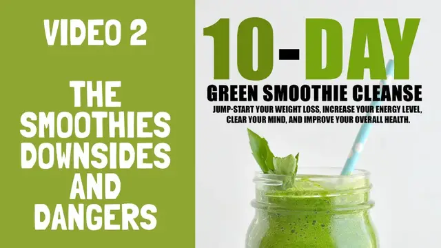 Video thumbnail for Green Smoothie Cleanse | The Smoothies Downsides and Dangers