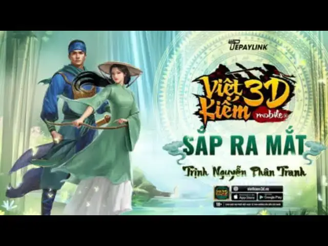Video thumbnail for Việt Kiếm 3D Mobile: Tựa Game Kiếm Hiệp Thuần Việt Sắp Được Ra Mắt Tại Việt Nam.