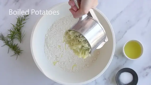 'Video thumbnail for Potato Rosemary Focaccia Bread'