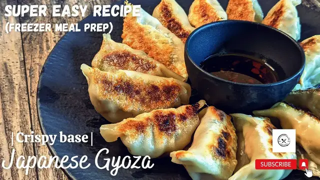 Video thumbnail for (Super Easy) How to make Japanese Gyoza - a MUST-TRY Recipe! @Mrs5cookbook