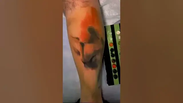 'Video thumbnail for Unbelievable Tattoo Timelapse!: Scar Cover-Up Ideas | Art Of Scars | #Shorts'