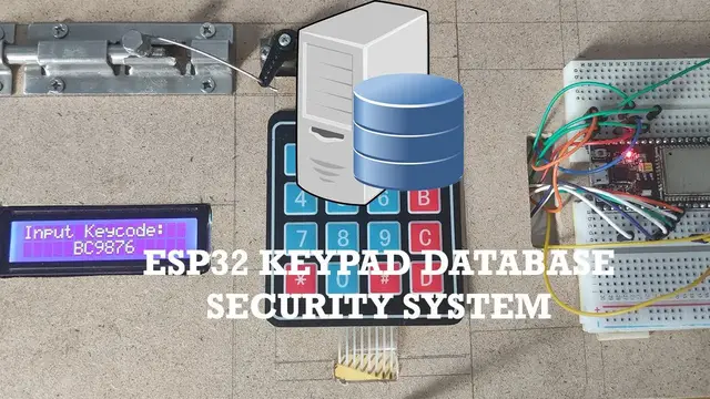 Video thumbnail for ESP32 Keypad Database Security System