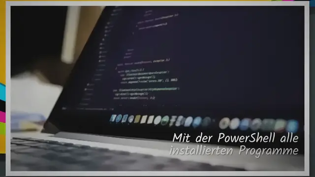 Video thumbnail for Mit der PowerShell alle installierten Programme anzeigen