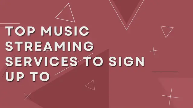 Video thumbnail for Top Music Streaming Services To Sign Up To