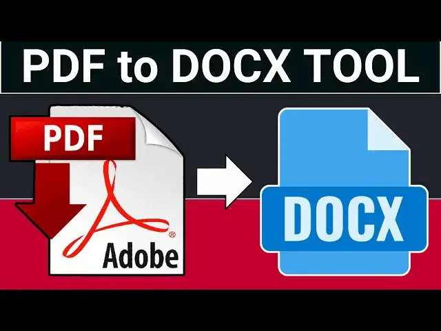 Video thumbnail for Node.js Express Project to Export PDF to DOCX Word Document Using PyMuPDF & Fitz Library