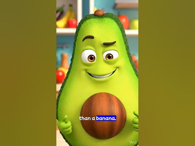 Video thumbnail for Avocados vs Bananas The Truth #healthyeating #facts #shorts