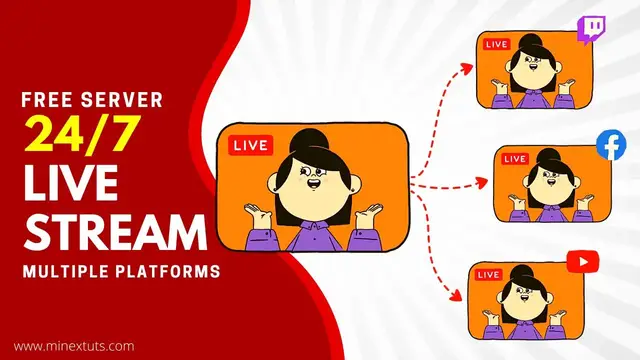 Video thumbnail for Create 24/7 Live Streaming Server Free (Multistream Enabled)