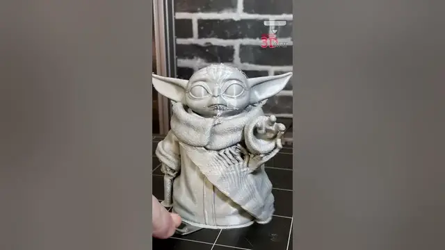 'Video thumbnail for 3D Print Time Lapse - Guess who is it !? #Shorts'