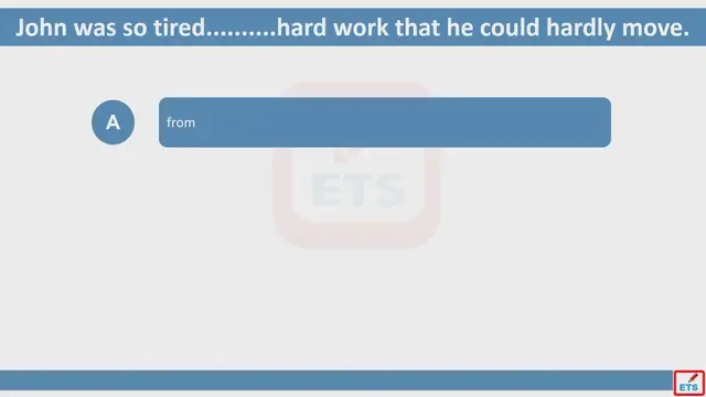 Video thumbnail for English Prepositions Quiz 33