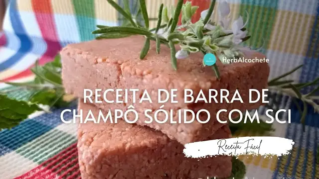 Video thumbnail for Barra de Champô Sólido Com SCI