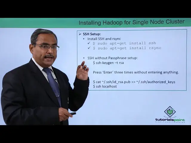 'Video thumbnail for Installing Hadoop for Single Node Cluster'
