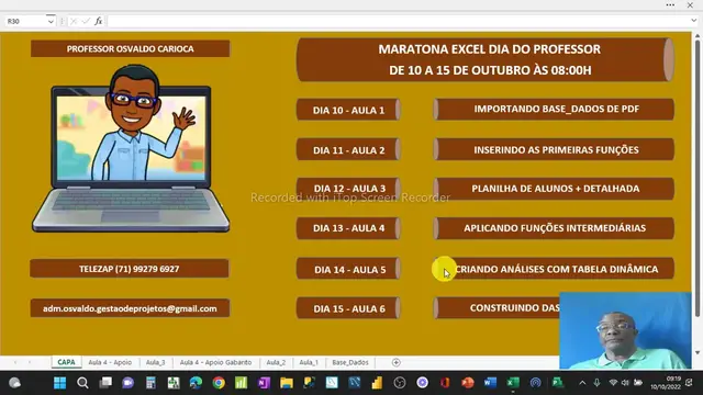 Video thumbnail for Aula 4 - Resolvendo 21 Exercícios Práticos