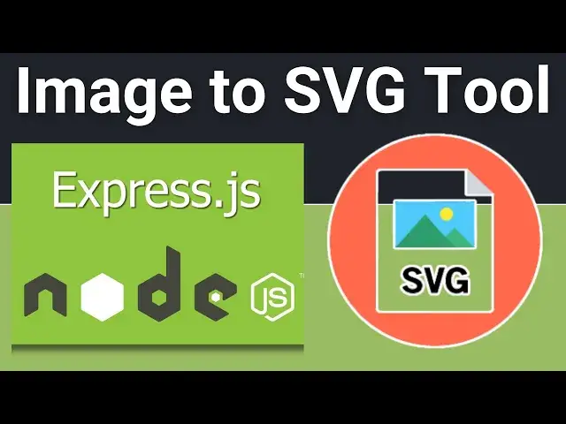 Video thumbnail for Node.js Express Project to Export PNG & JPG Images to SVG Using ImageMagick & Potrace in Browser