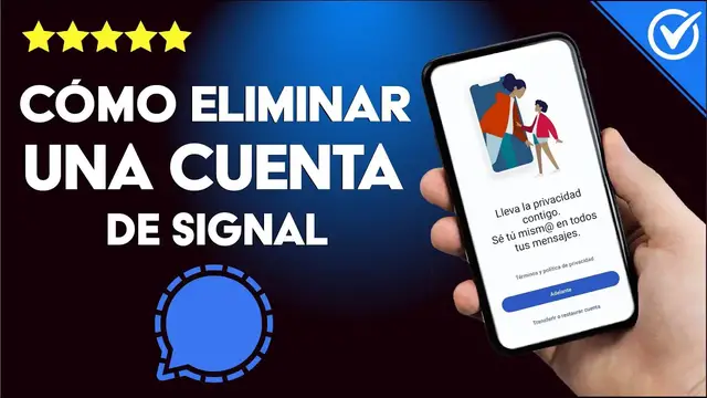 Video thumbnail for ¿Cómo eliminar mi cuenta de SIGNAL desde Android o iOS?