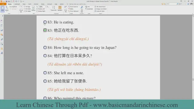 Video thumbnail for Phrases to Speak Chinese Fluently - Part 15