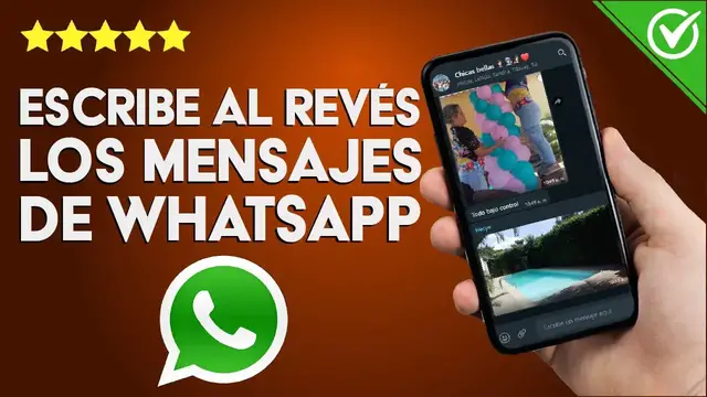 Video thumbnail for ¿Cómo escribir al revés mis mensajes de WHATSAPP? - Mejores trucos WhatsApp