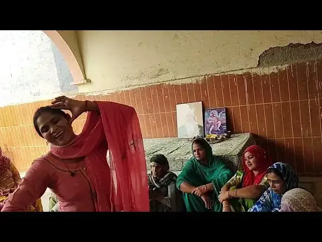 Video thumbnail for Aaj to Asha ne Jama chle pad  diy #dance #भजनkirtan #haryanvibajan