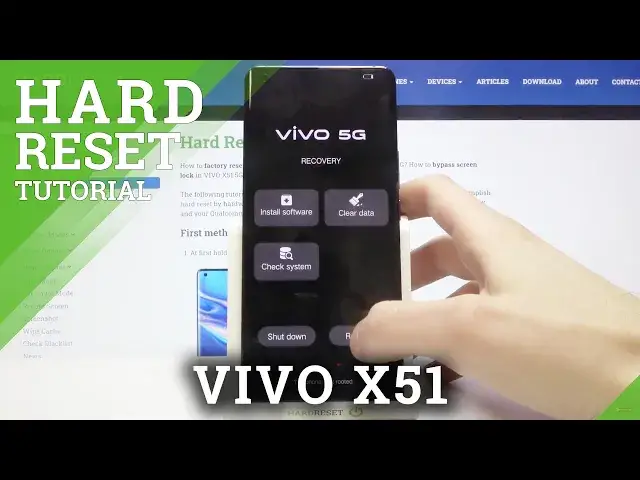 Video thumbnail for How to Hard Reset VIVO X51 5G – Restore Configuration