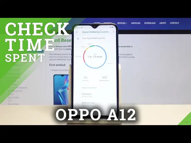 'Video thumbnail for How to Check Total Screen Time in OPPO A12 – Display Info'