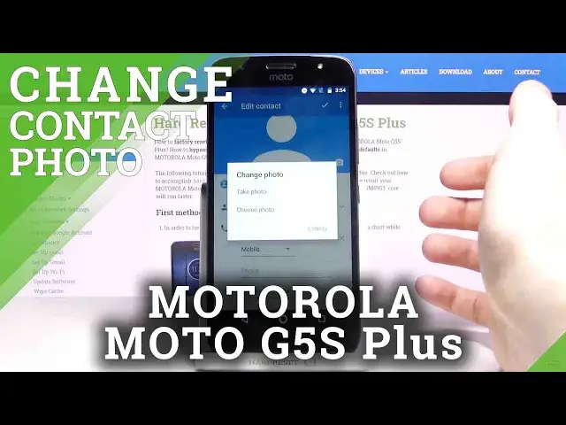 'Video thumbnail for Hto Add Photo to Contacts in MOTOROLA Moto G5S Plus – Personalize Contacts'