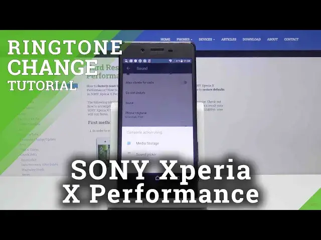 Video thumbnail for How to Change Ringtone in SONY Xperia X Performance – Ringtone Settings