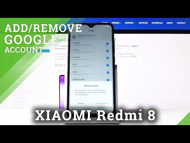 Video thumbnail for How to Add / Remove Google Account in XIAOMI Redmi 8