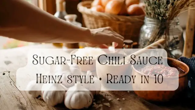 Video thumbnail for Sugar-Free Chili Sauce Heinz style • Ready in 10 min