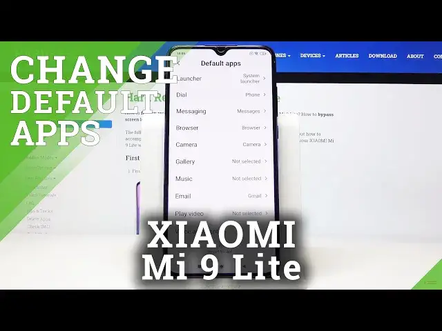 'Video thumbnail for How to Change Default App in XIAOMI Mi 9 Lite – Default App Settings'