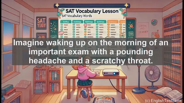 Video thumbnail for 5000 Must Know SAT Vocabulary - Understanding 'Ailment': A Key SAT Vocabulary Word