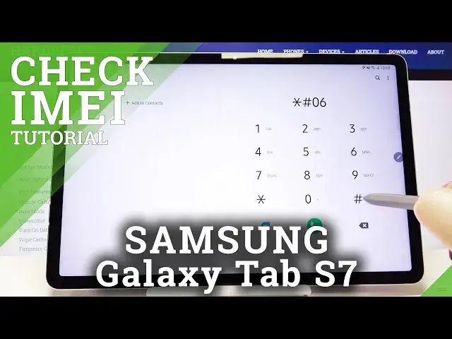 'Video thumbnail for How to Find IMEI and Serial Number in SAMSUNG Galaxy Tab S7 – Locate IMEI Number'