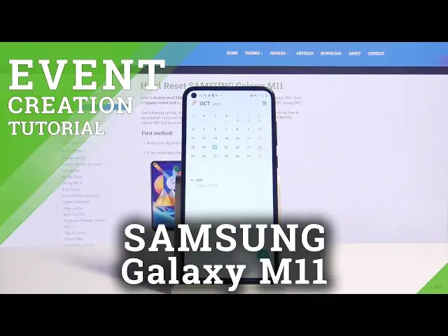 'Video thumbnail for How to Add Event to Calendar in SAMSUNG Galaxy M11 – Set Up Calendar Reminder'