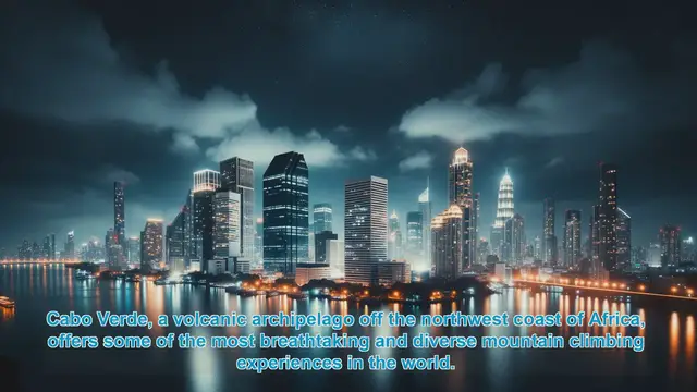 Video thumbnail for Scaling Cabo Verde's Volcanic Peaks: A Climber's Paradise