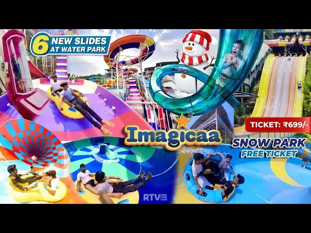 Video thumbnail for Imagicaa Water Park Khopoli - Near (Mumbai, Pune) & Free SNOW PARK Ticket/Food - इमेजिका वाटर पार्क
