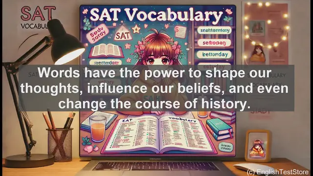 Video thumbnail for 5000 Must Know SAT Vocabulary - Propaganda: The Power of Words to Shape Beliefs