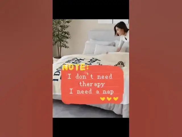 Video thumbnail for I don't need therapy. I need a nap.